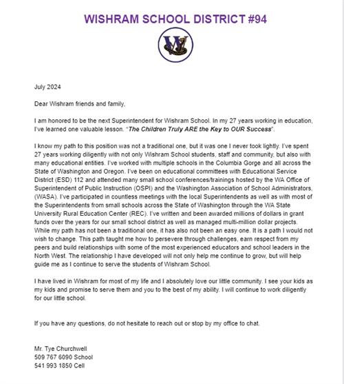 Wishram High and Elementary School / Homepage